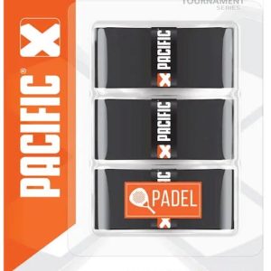 Pacific Softy Padel Black 3 stuks