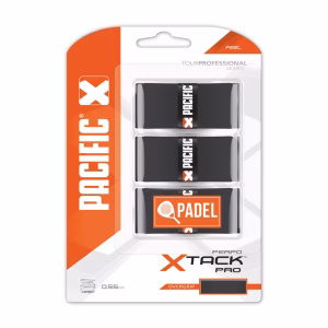 Pacific X Tack Pro Perfo Black Padel 3 stuks